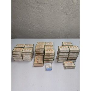 Vintage Pflueger O'Shaughnessy Fishing Hooks 48 Small Boxes New Old Stock